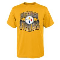 Youth Gold/Black Pittsburgh Steelers Game Day - T-Shirt Combo Set