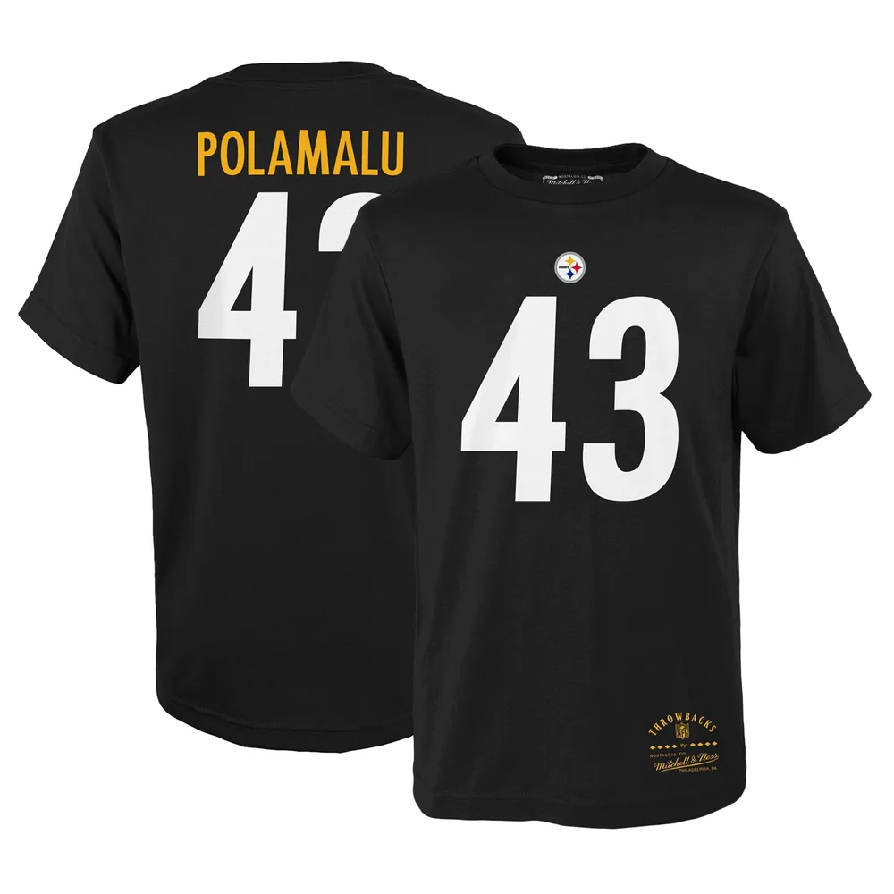 Pittsburgh Steelers Troy Polamalu NFL FOOTBALL Women's Size Medium Jersey  Shirt!