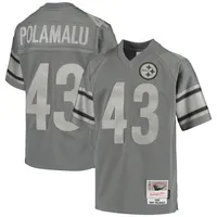 43 Polamalu - Official NFL Pittsburgh Steelers Legacy Collection Throwback  Jersey (Black)