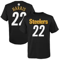 Youth Beast Mode Najee Harris Black Rookie T-Shirt