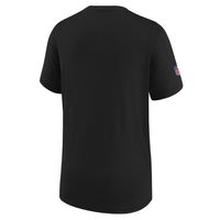 Youth Pittsburgh Steelers Nike Black Sideline Legend Performance T-Shirt