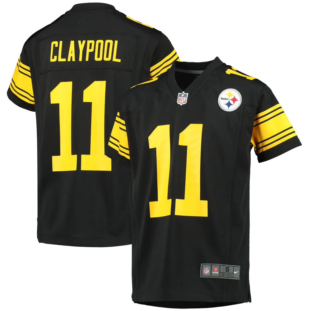 Lids Chase Claypool Pittsburgh Steelers Nike Youth Alternate Player Game  Jersey - Black