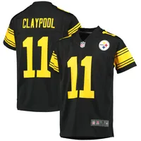 Men's Nike Chase Claypool White Pittsburgh Steelers Player Name & Number T-Shirt Size: Small