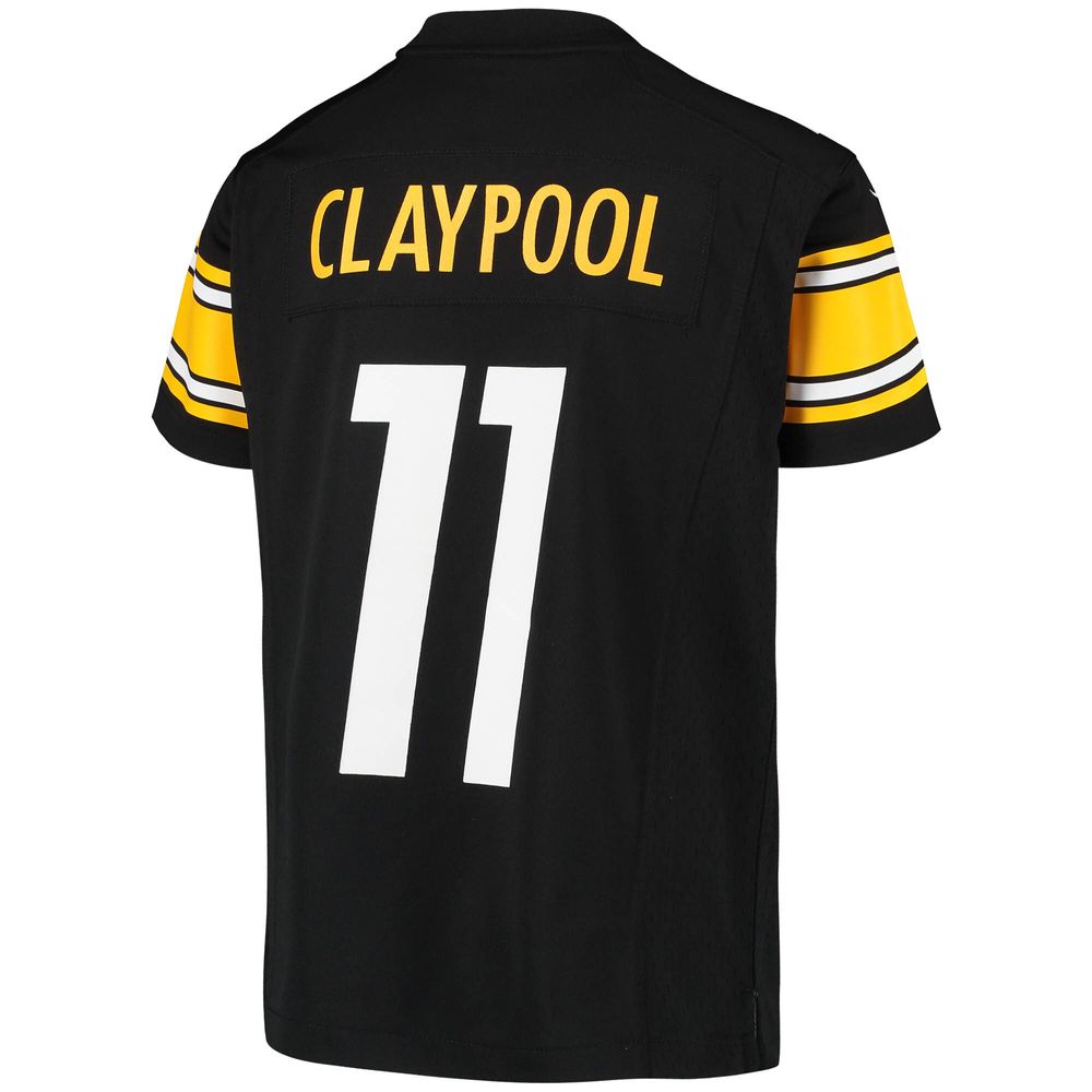 Youth Nike Chase Claypool Black Pittsburgh Steelers Game Jersey