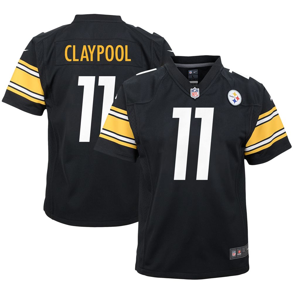 Chase Claypool Pittsburgh Steelers Nike Game Jersey Black