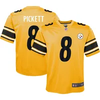 Men's Nike Kenny Pickett Black Pittsburgh Steelers Player Game Jersey Size: Medium