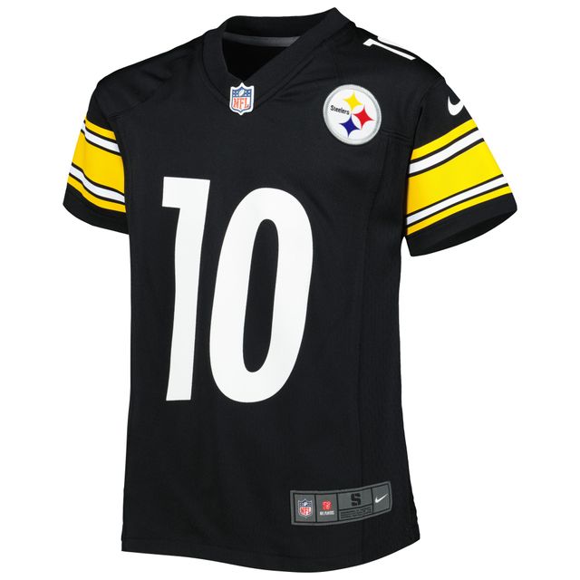 Maillot de match Nike Mitchell Trubisky pour jeunes des Steelers Pittsburgh, noir