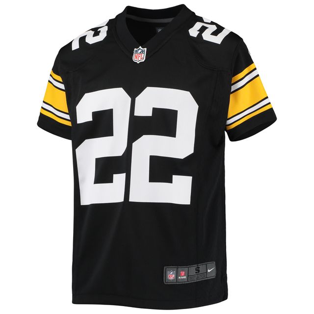 Youth Nike Najee Harris Black Pittsburgh Steelers Alternate Game