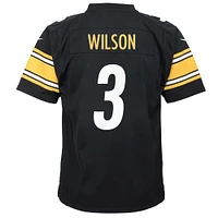 Youth Nike Russell Wilson Black Pittsburgh Steelers Team Player Game Jersey