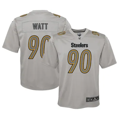 Men's Fanatics Branded T.J. Watt Black Pittsburgh Steelers Player Icon Name  & Number Pullover Hoodie