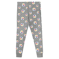 Youth Pittsburgh Steelers Long Sleeve T-Shirt and Pants Sleep Set