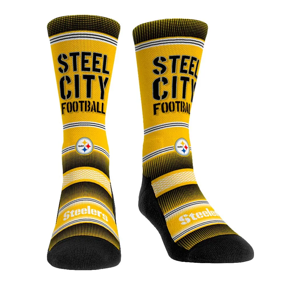 Pittsburgh Steelers Rock Em Socks Unisex Super Fan Five-Pack Low-Cut Socks  Set