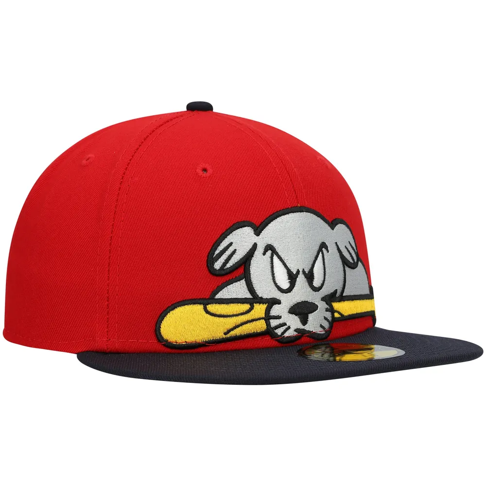 Casquette ajustée 59FIFTY Team Alternate des Sea Dogs de Portland New Era rouge pour homme