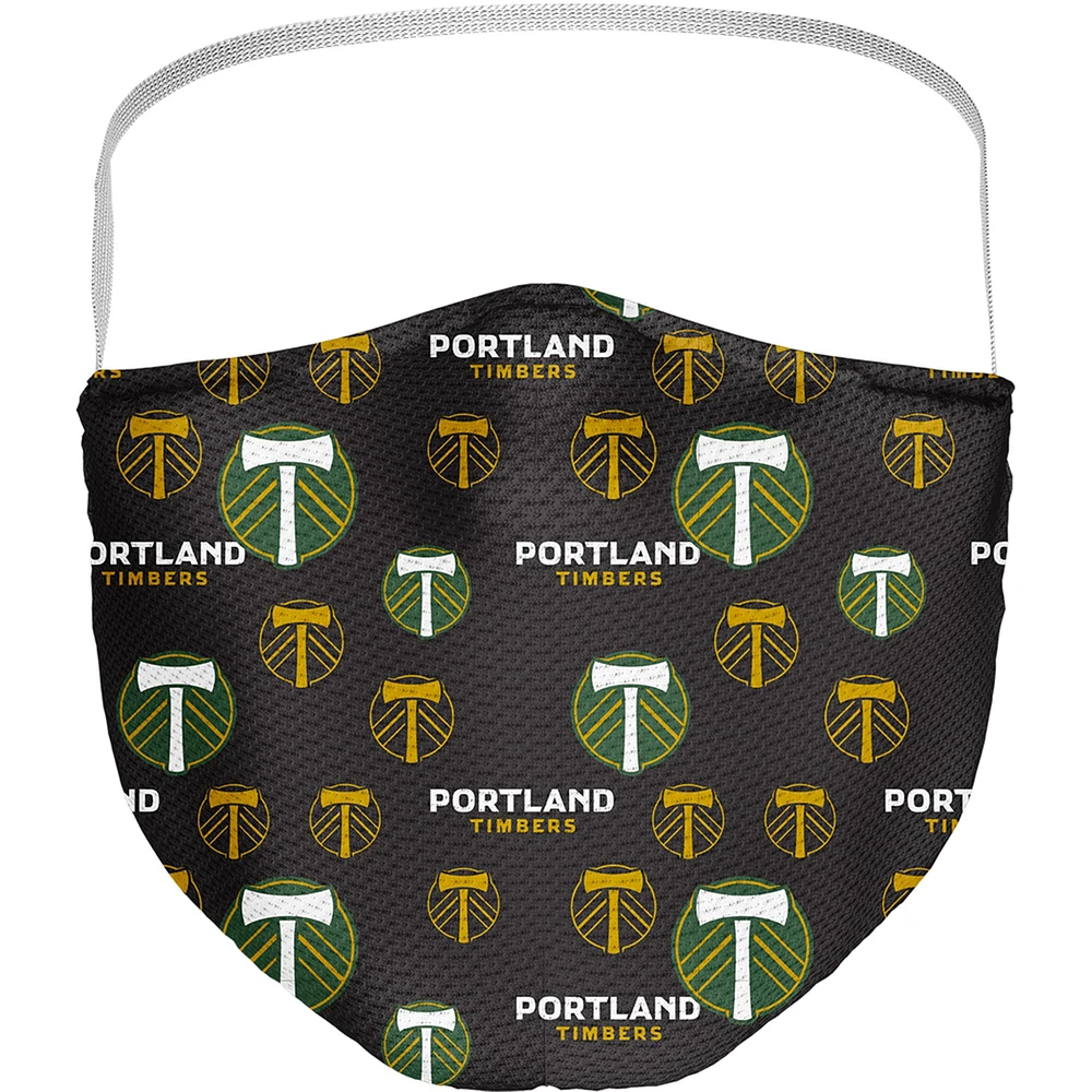 Adult Fanatics Portland Timbers All Over Logo Face Covering 3-Pack