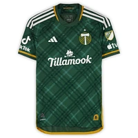 Antony Portland Timbers Autographed Match-Used #11 Green adidas Jersey from the 2024 MLS Season - Size S