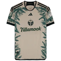 Antony Portland Timbers Autographed Match-Used #11 Tan adidas Jersey from the 2024 MLS Season - Size S
