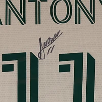 Antony Portland Timbers Autographed Match-Used #11 Tan adidas Jersey from the 2024 MLS Season - Size S