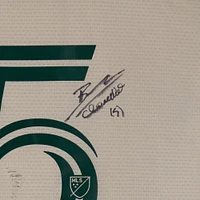 Claudio Bravo Portland Timbers Autographed Match-Used #5 Tan adidas Jersey from the 2024 MLS Season - Size S