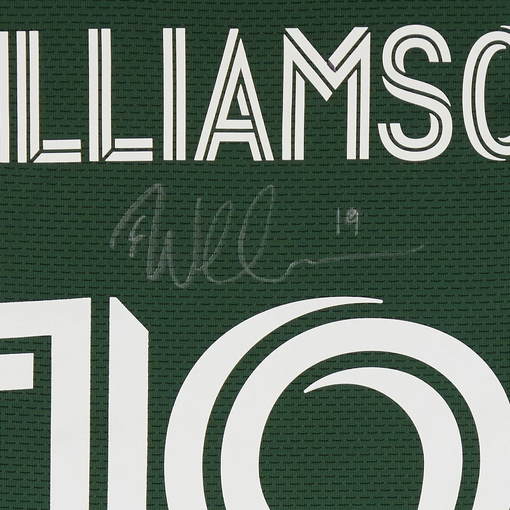 Eryk Williamson Portland Timbers Autographed Match-Used #19 Green adidas Jersey from the 2024 MLS Season - Size M
