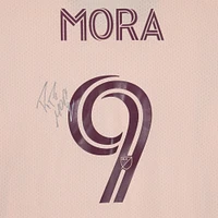 Felipe Mora Portland Timbers Autographed Match-Used #9 Pink Jersey from the 2023 MLS Season