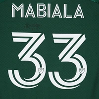 Larrys Mabiala Portland Timbers Autographed Match-Used #33 Green Jersey from the 2023 MLS Season