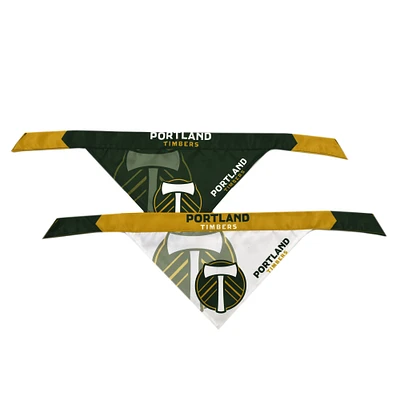 Little Earth Portland Timbers Two-Pack Pet Bandana Set