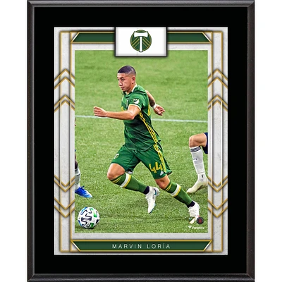 Plaque de joueur sublimée Marvin Loria Portland Timbers 10,5" x 13"