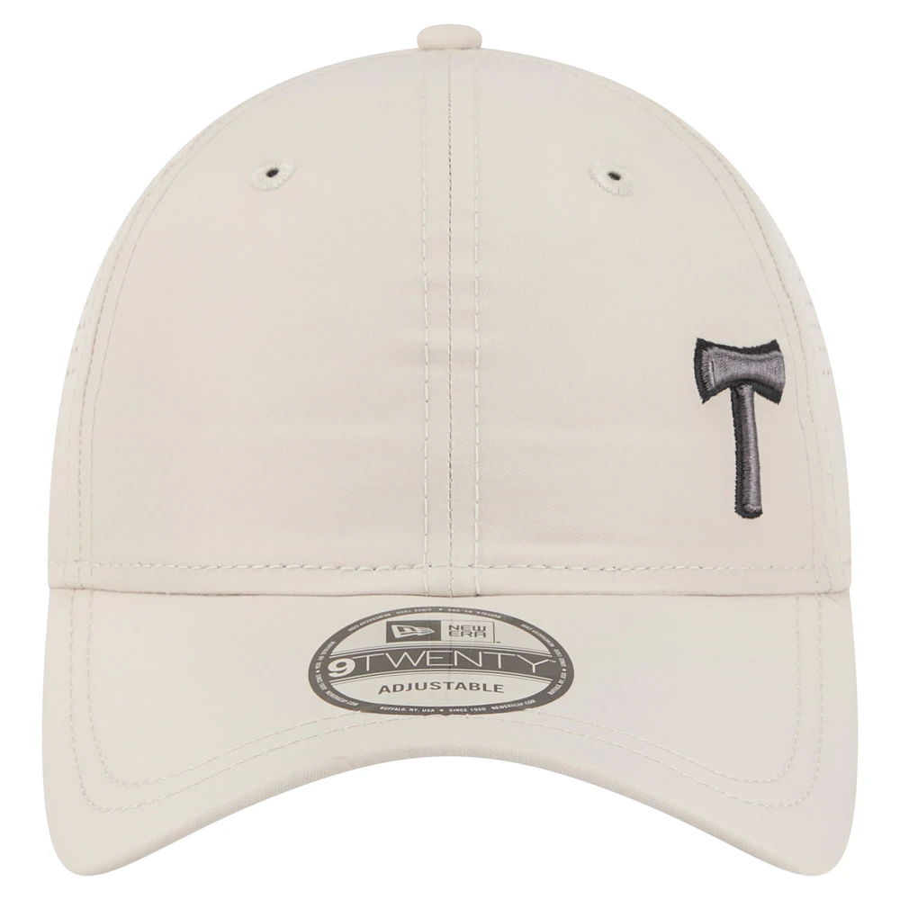 Men's New Era  Tan Portland Timbers Active 9TWENTY Adjustable Hat