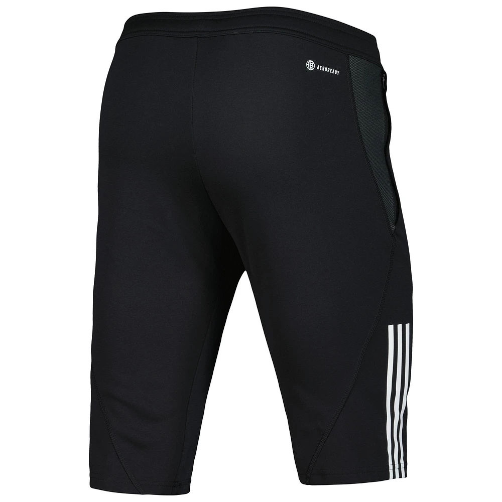 Men's adidas Black Portland Timbers 2023 On-Field Training AEROREADY Half Pants