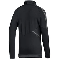 Men's adidas Black Portland Timbers COLD.RDY Raglan Warmup Pullover Jacket