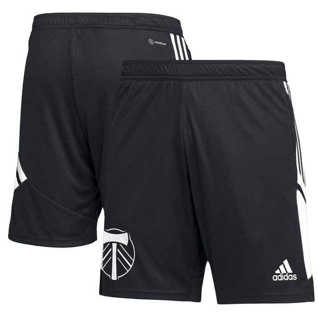 Short d' Entraînement de football AEROREADY Portland Timbers adidas noir/blanc pour homme