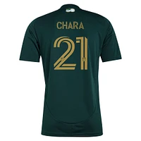Men's adidas Diego Chara Green Portland Timbers 2025 Forever & Gold Replica Player Jersey