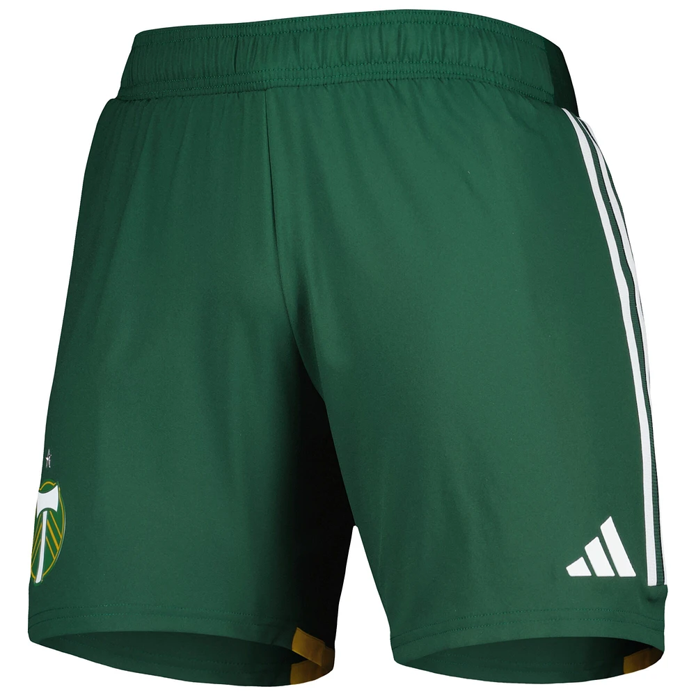 Short adidas Portland Timbers 2023 extérieur AEROREADY Authentic pour homme vert