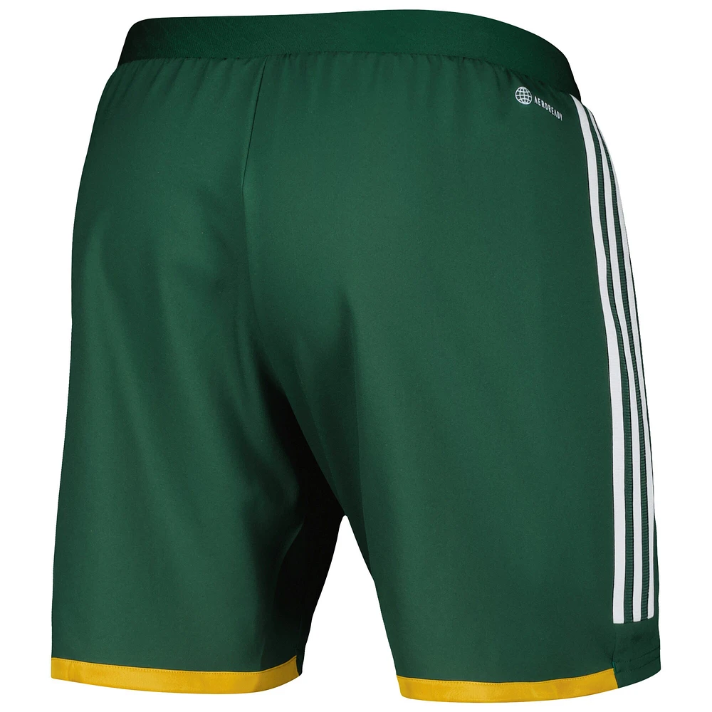 Men's adidas Green Portland Timbers 2023 Away AEROREADY Authentic Shorts