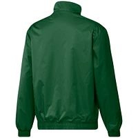 Veste réversible de l'équipe adidas Portland Timbers 2023 On-Field Anthem pour hommes, entièrement zippée, verte