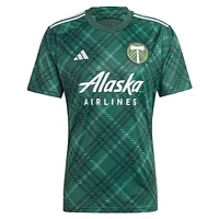 Réplique du maillot Portland Timbers 2023 Plaid Kit adidas vert pour homme