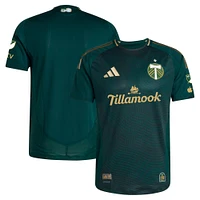 Maillot adidas Portland Timbers 2025 Forever Green & Gold Authentic pour homme