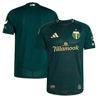 Maillot adidas Portland Timbers 2025 Forever Green & Gold Authentic pour homme