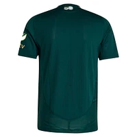 Maillot adidas Portland Timbers 2025 Forever Green & Gold Authentic pour homme