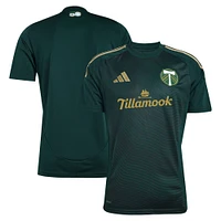 Men's adidas  Green Portland Timbers 2025 Forever & Gold Replica Jersey