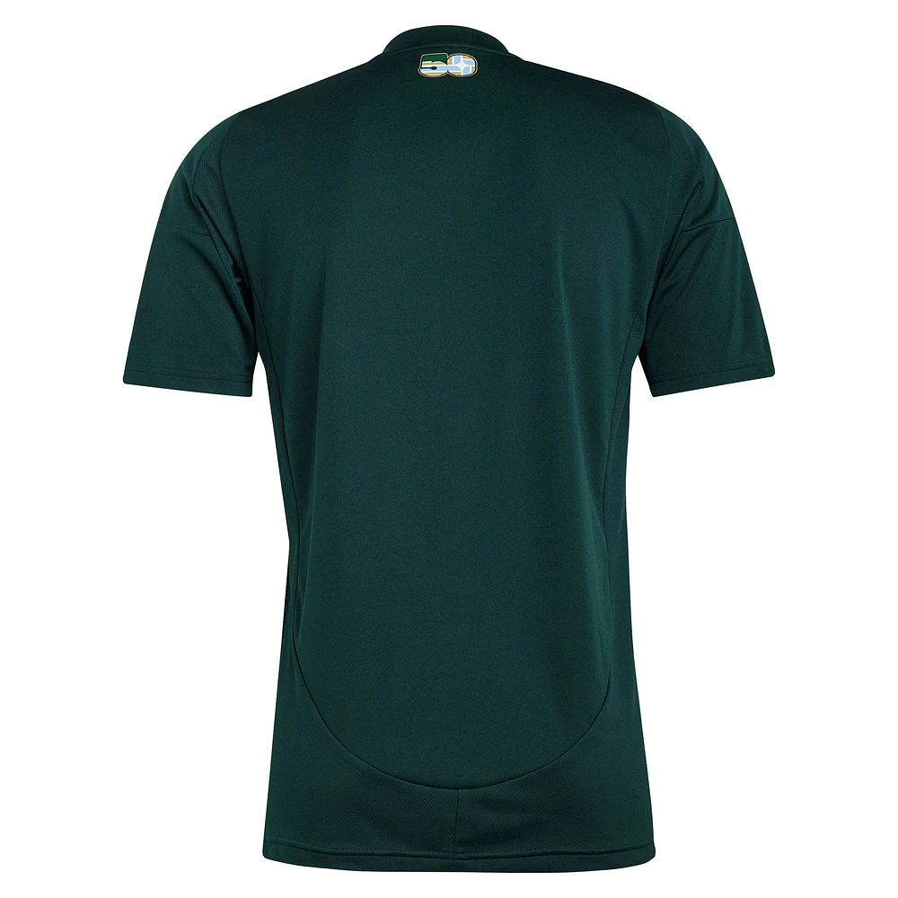Men's adidas  Green Portland Timbers 2025 Forever & Gold Replica Jersey