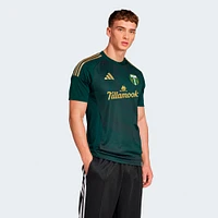 Men's adidas  Green Portland Timbers 2025 Forever & Gold Replica Jersey