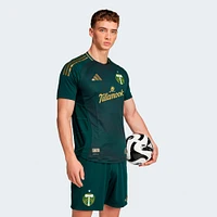 Men's adidas  Green Portland Timbers 2025 Forever & Gold Replica Jersey
