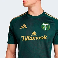 Men's adidas  Green Portland Timbers 2025 Forever & Gold Replica Jersey