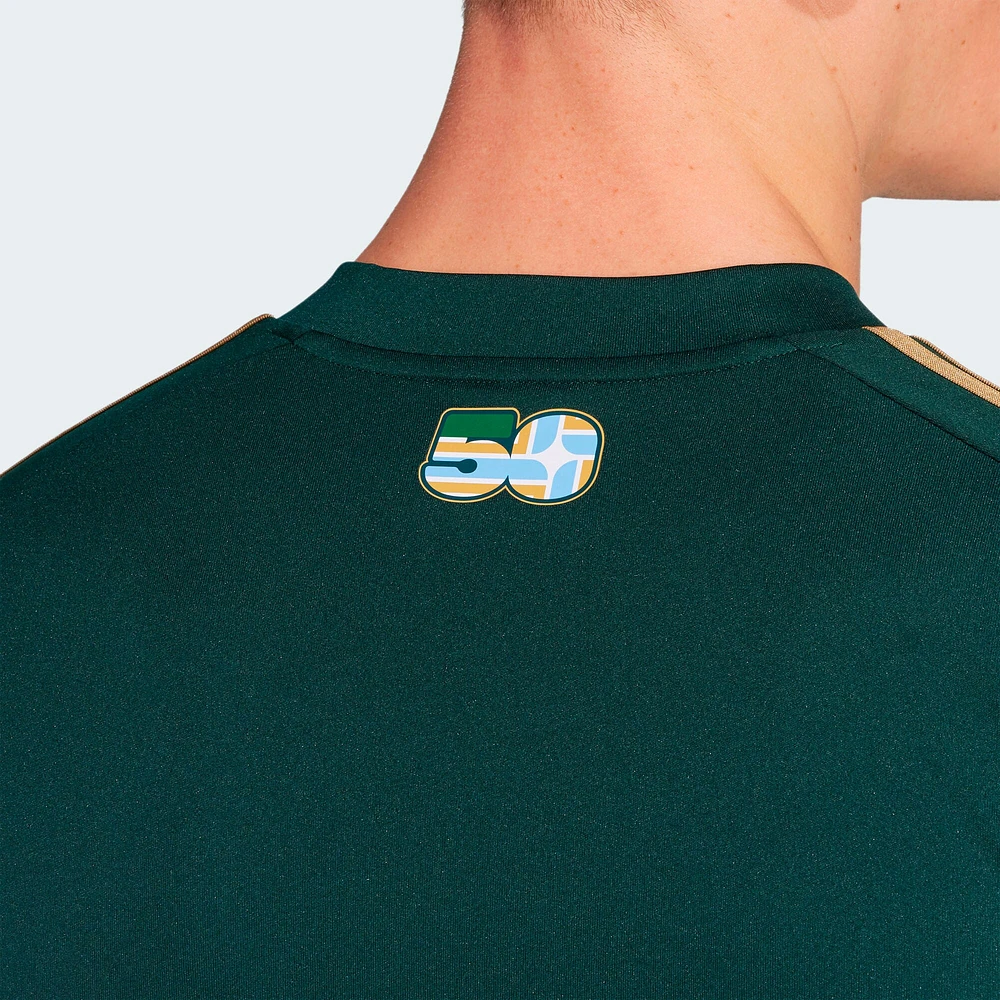 Men's adidas  Green Portland Timbers 2025 Forever & Gold Replica Jersey