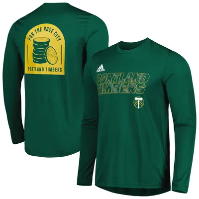 Portland Timbers adidas Jersey Hook AEROREADY Long Sleeve T-Shirt - Green