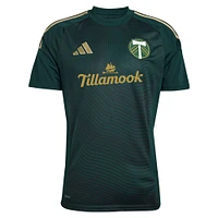 Men's adidas Jonathan Rodríguez Green Portland Timbers 2025 Forever & Gold Replica Player Jersey