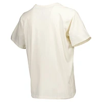 T-shirt décontracté épais crème des années 90 Portland Timbers pour hommes