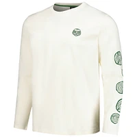 Men's Cream Portland Timbers Local Heavy Long Sleeve T-Shirt