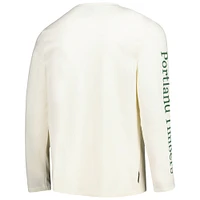 Men's Cream Portland Timbers Local Heavy Long Sleeve T-Shirt